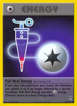 Full Heal Energy card from Legendary Collection, number 100/110