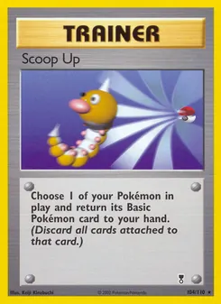 Scoop Up card from Legendary Collection, number 104/110