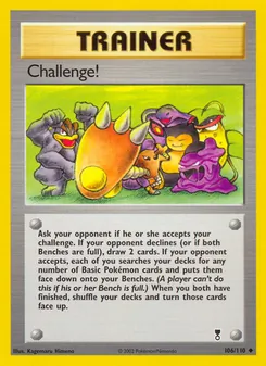 Challenge! card from Legendary Collection, number 106/110