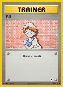 Bill card from Legendary Collection, number 108/110