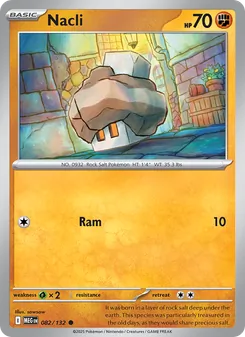 Nacli card from Mega Evolution, number 082/132