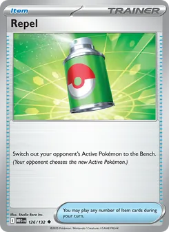 Repel card from Mega Evolution, number 126/132