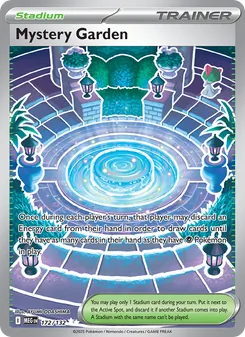 Mystery Garden card from Mega Evolution, number 172/132