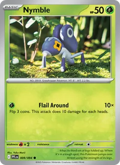 Nymble card from Phantasmal Flames, number 009/94