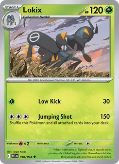 Lokix card from Phantasmal Flames, number 010/94