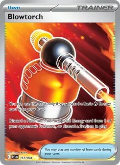 Blowtorch card from Phantasmal Flames, number 117/94