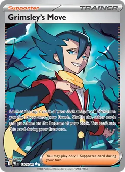 Grimsley's Move card from Phantasmal Flames, number 120/94