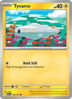Tynamo card from Ascended Heroes, number 059/217