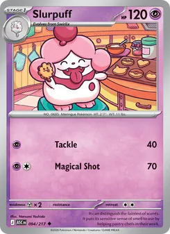 Slurpuff card from Ascended Heroes, number 094/217
