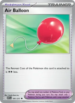 Air Balloon card from Ascended Heroes, number 181/217