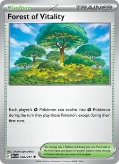Forest of Vitality card from Ascended Heroes, number 188/217