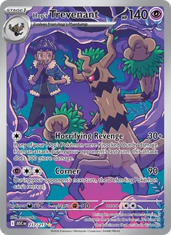 Hop's Trevenant card from Ascended Heroes, number 237/217