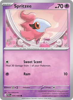 Spritzee card from Perfect Order, number 035/88