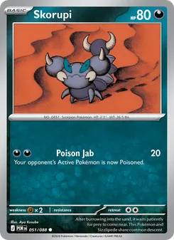 Skorupi card from Perfect Order, number 051/88