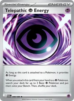 Telepathic Psychic Energy card from Perfect Order, number 088/88