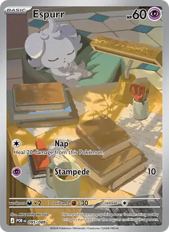 Espurr card from Perfect Order, number 095/88