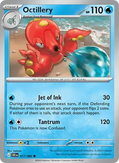 Octillery card from Chaos Rising, number 017/86