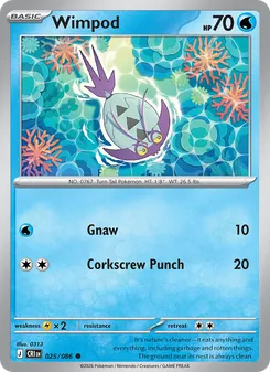 Wimpod card from Chaos Rising, number 025/86