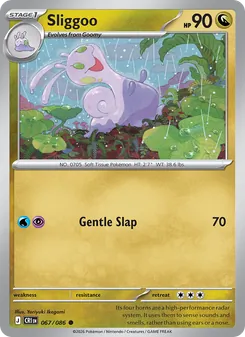 Sliggoo card from Chaos Rising, number 067/86