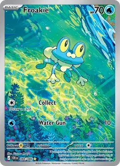 Froakie card from Chaos Rising, number 088/86