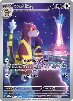 Watchog card from Chaos Rising, number 097/86