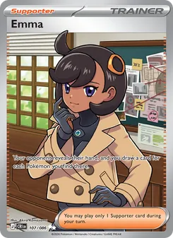 Emma card from Chaos Rising, number 107/86