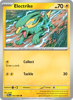 Electrike card from Pitch Black, number 023/84