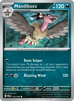 Mandibuzz card from Pitch Black, number 050/84