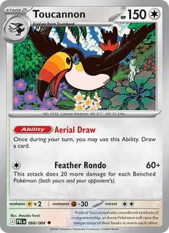 Toucannon card from Pitch Black, number 068/84