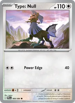 Type: Null card from Pitch Black, number 069/84