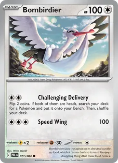 Bombirdier card from Pitch Black, number 071/84