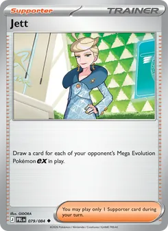 Jett card from Pitch Black, number 079/84