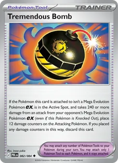 Tremendous Bomb card from Pitch Black, number 082/84
