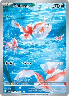 Goldeen card from Pitch Black, number 087/84