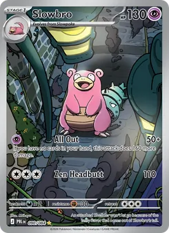 Slowbro card from Pitch Black, number 090/84
