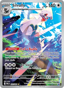 Silvally card from Pitch Black, number 095/84