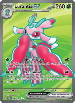 Lurantis ex card from Pitch Black, number 096/84