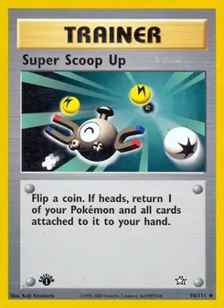 Super Scoop Up card from Neo Genesis, number 98/111