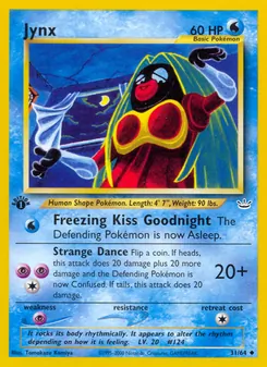 Jynx card from Neo Revelation, number 31/64