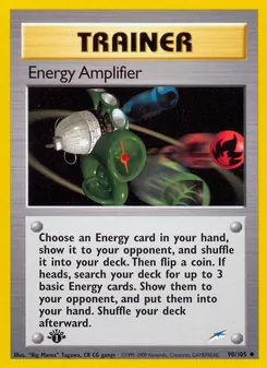 Energy Amplifier card from Neo Destiny, number 98/105