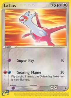 Kartu Latias dari Nintendo Black Star Promos, nomor 14/40