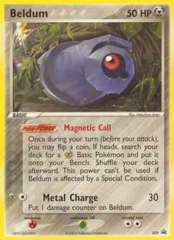 Kartu Beldum dari Nintendo Black Star Promos, nomor 22/40