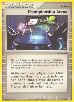 Kartu Championship Arena dari Nintendo Black Star Promos, nomor 28/40