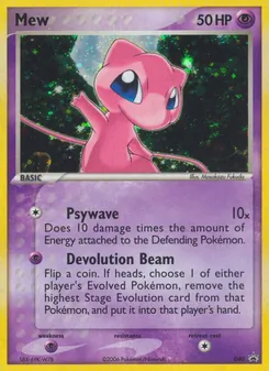 Kartu Mew dari Nintendo Black Star Promos, nomor 40/40