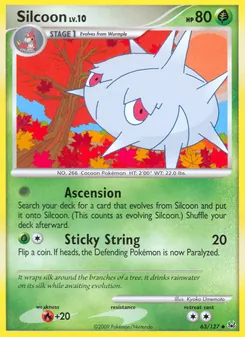 Silcoon card from Platinum, number 63/127