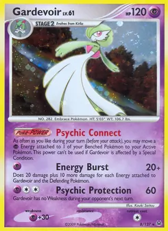 Gardevoir card from Platinum, number 8/127