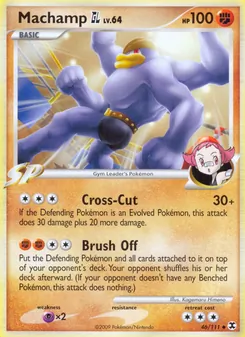 Machamp GL card from Rising Rivals, number 46/111