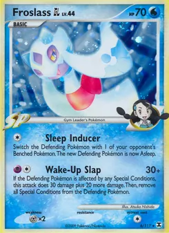 Froslass GL card from Rising Rivals, number 6/111