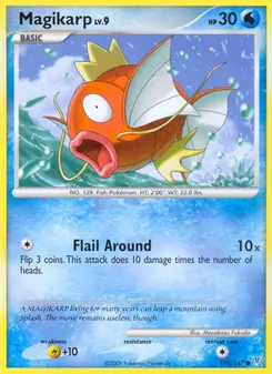 Magikarp card from Supreme Victors, number 110/147
