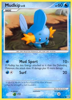 Mudkip card from Supreme Victors, number 116/147